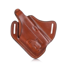 Timeless Cross-Draw Leather Holster for Guns with Lasers or Lights
