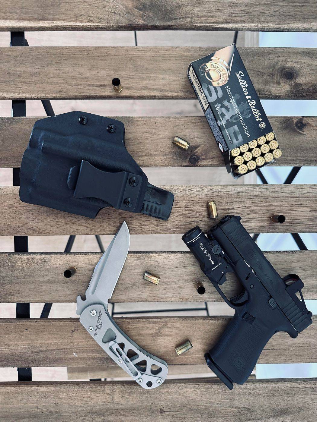 Light Bearing Kydex Holster A903 L