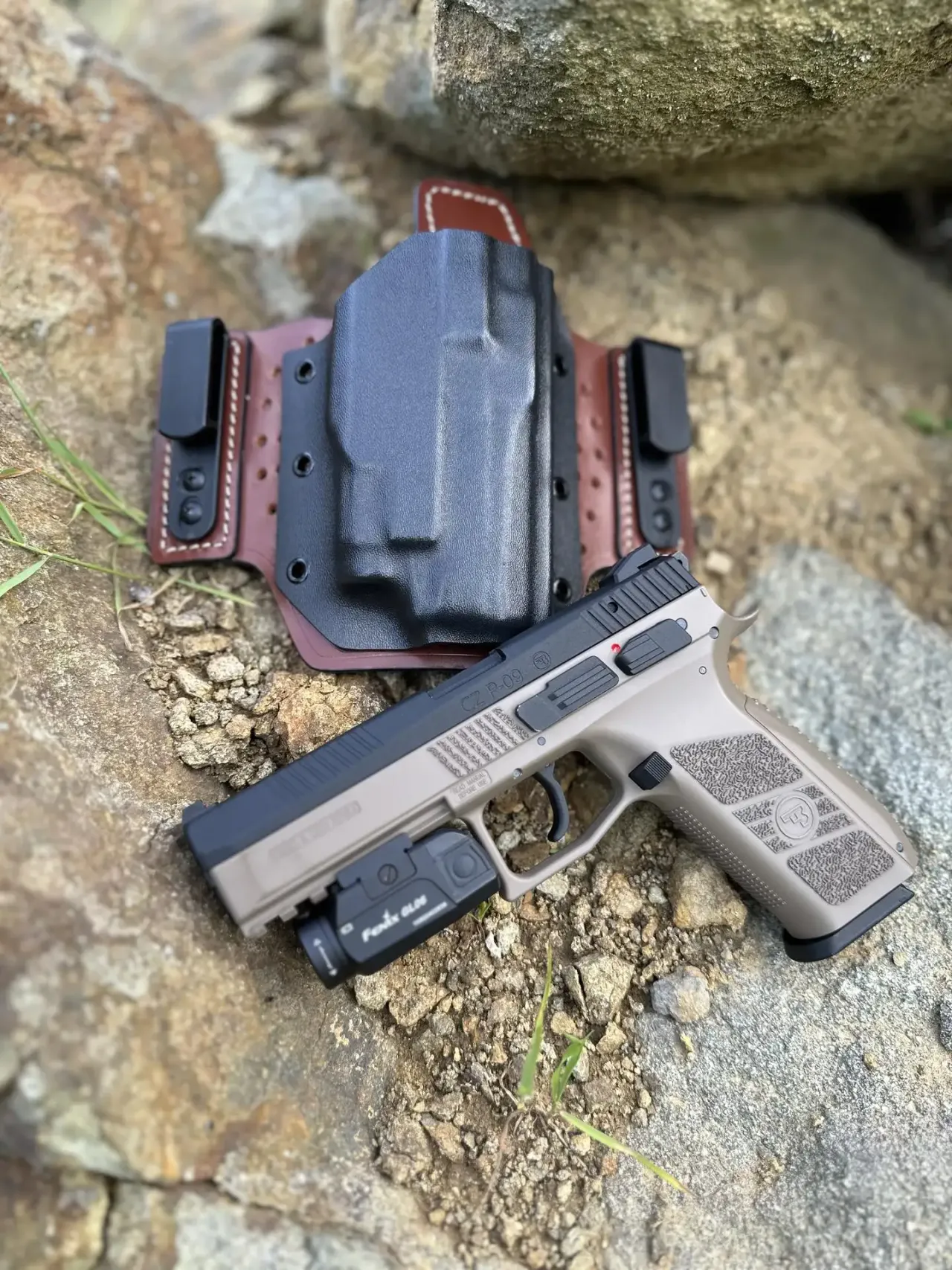 Hybrid IWB Holster In Its Natural Habitat