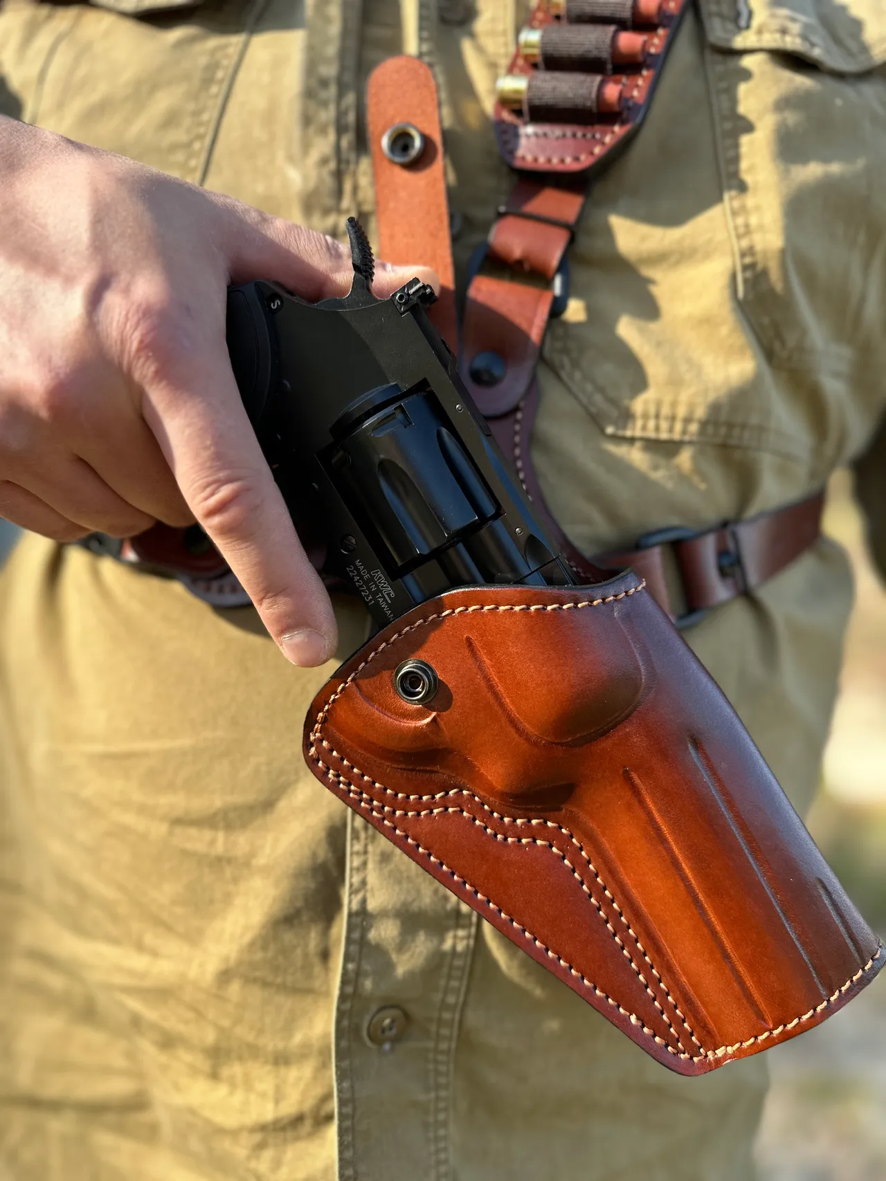 Chest Holster For Revolver
