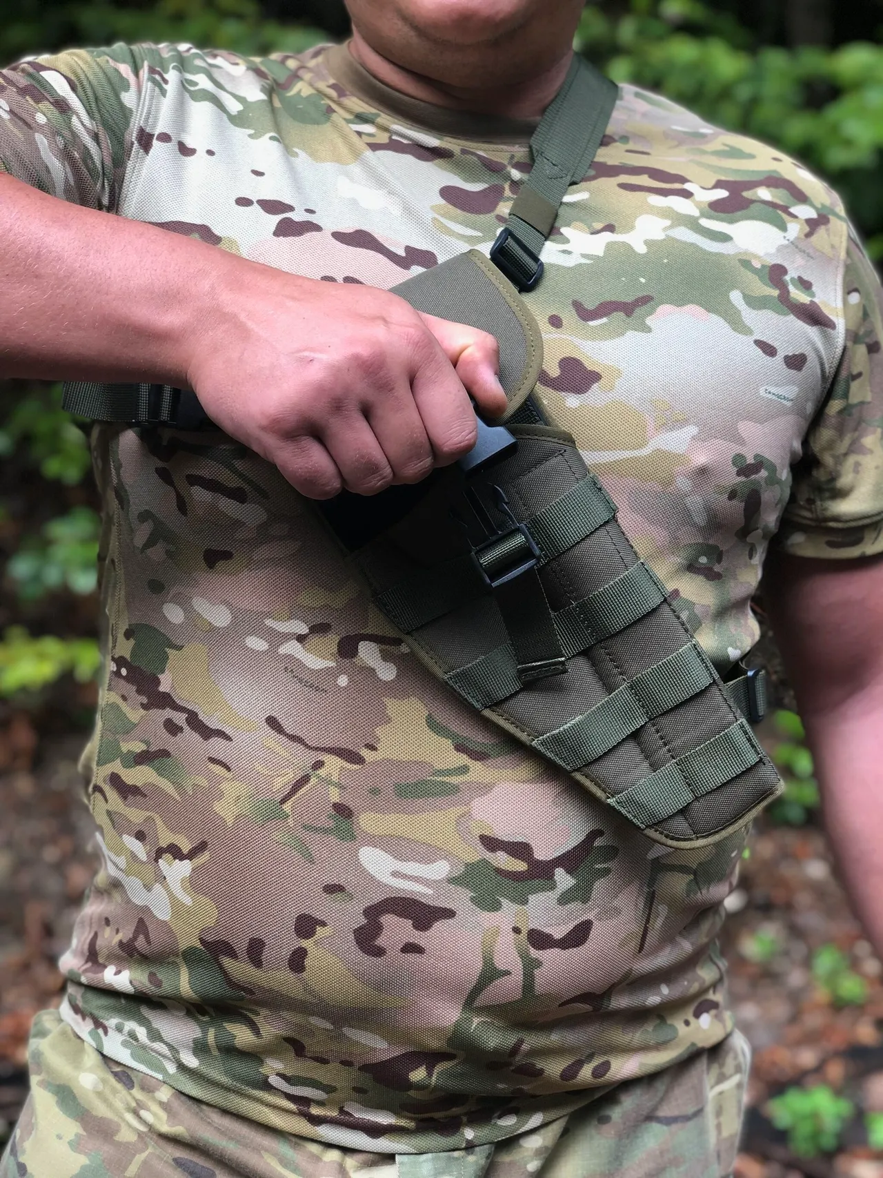 MOLLE puzdro na hruď