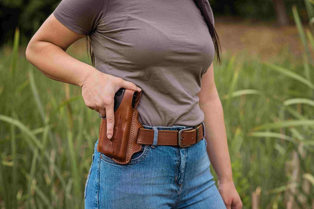 Kožené puzdro Glock 19