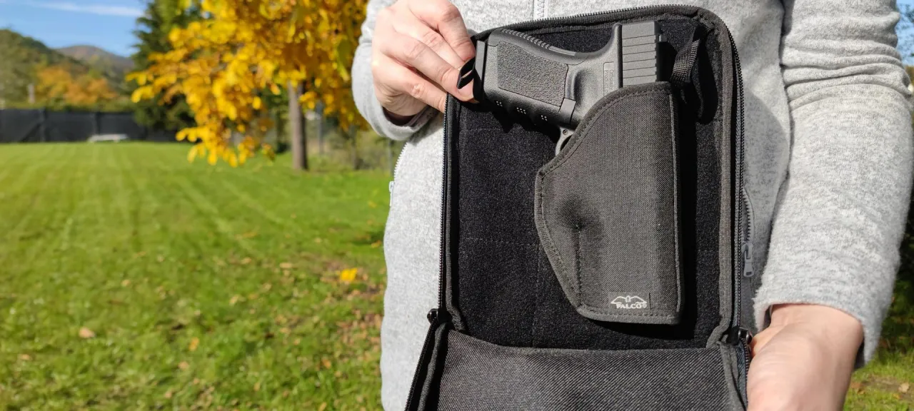 The Inside Of a Concealed Carry Bag