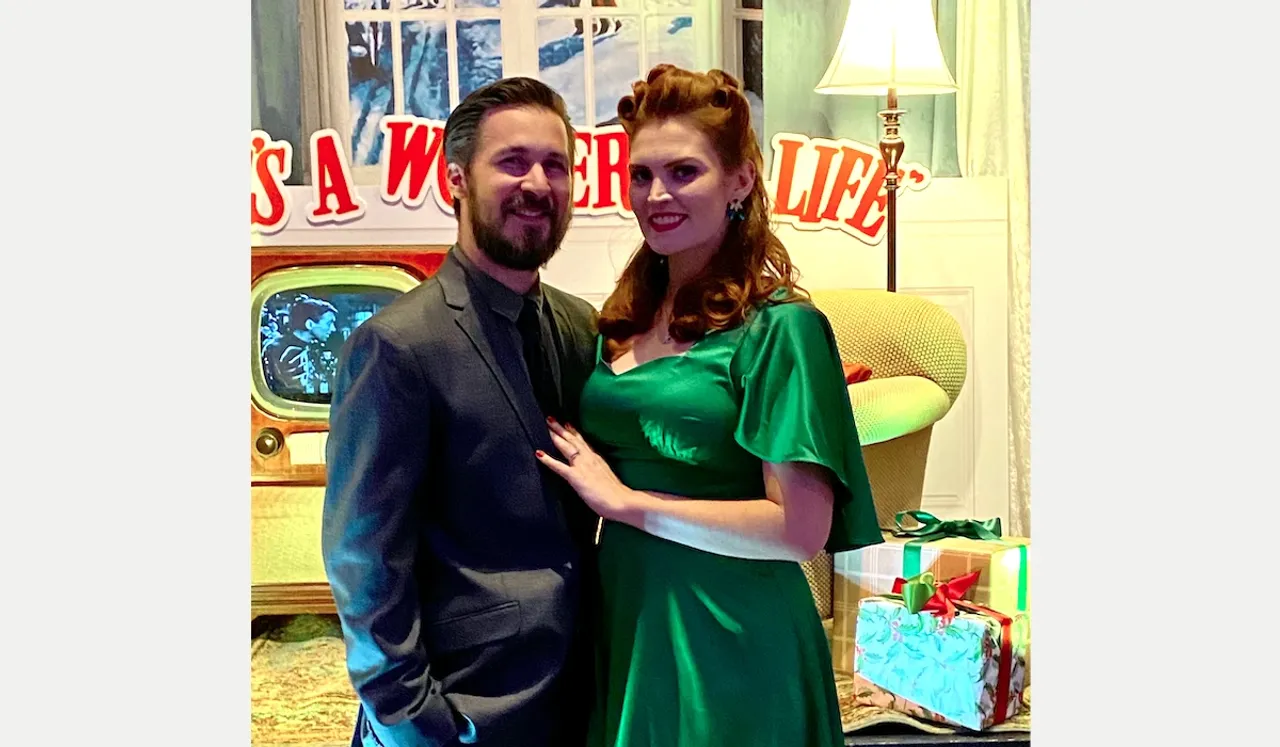 Nic with his wife looking good as always