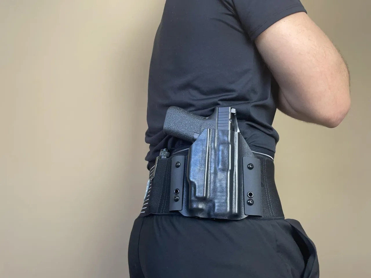 Belly Band for guns with light