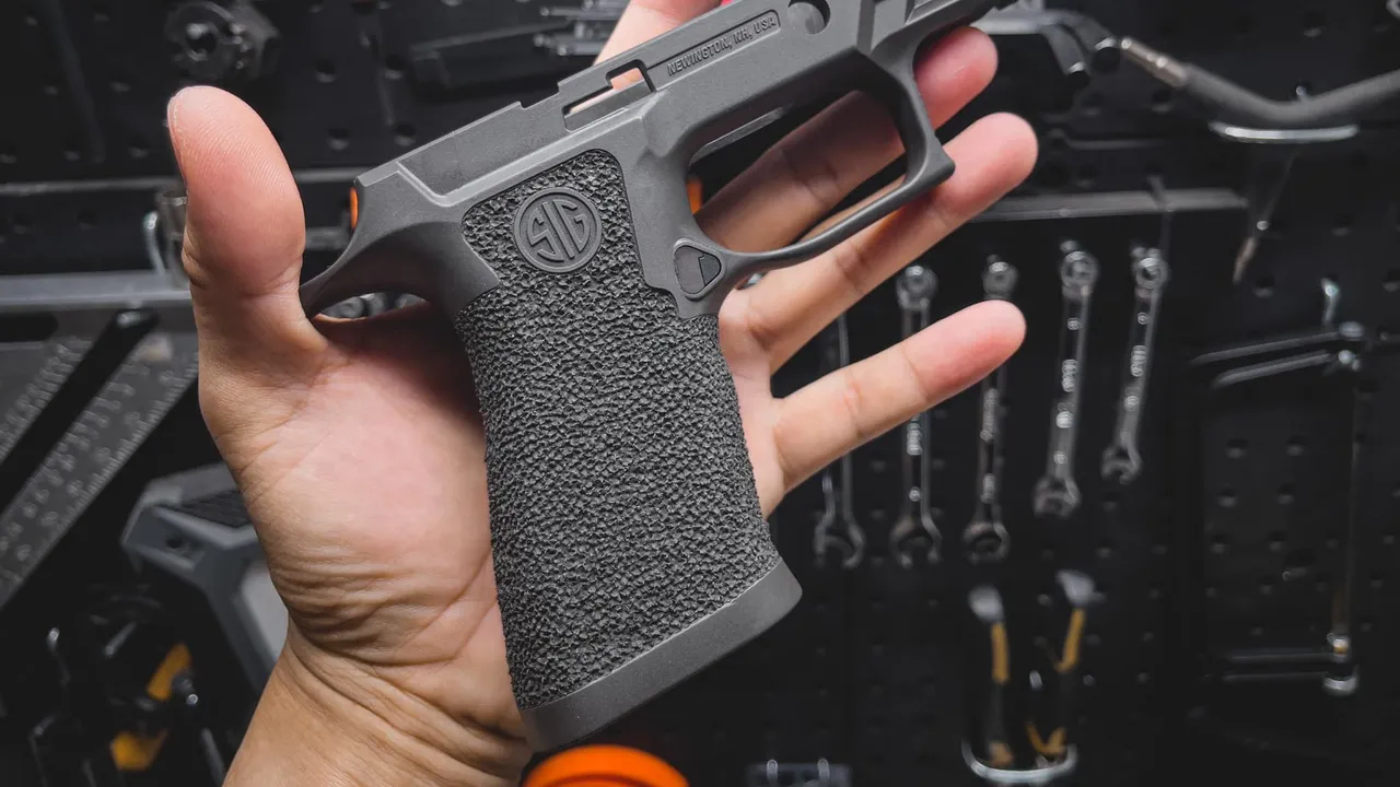 Stippled grip Stippled grip