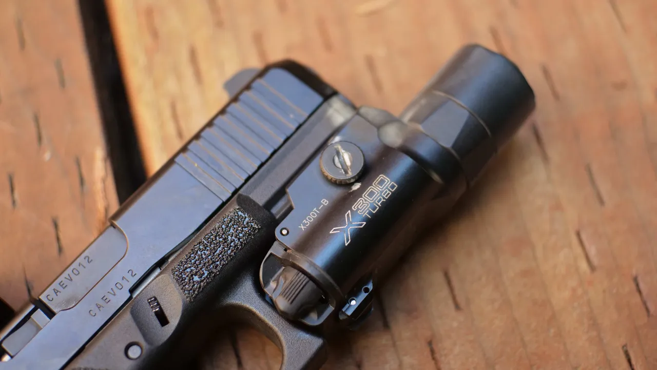 Glock 45 MOS with light