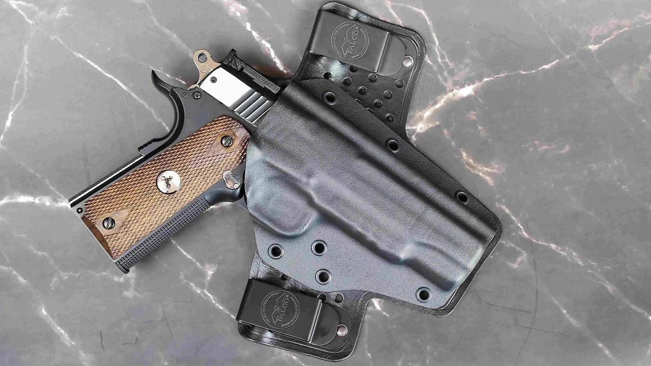 1911 Leather Kydex Holster