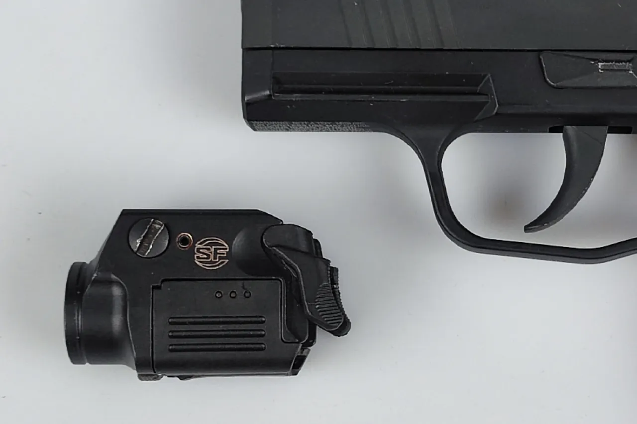 Closeup of Surefire XSC Weaponlight