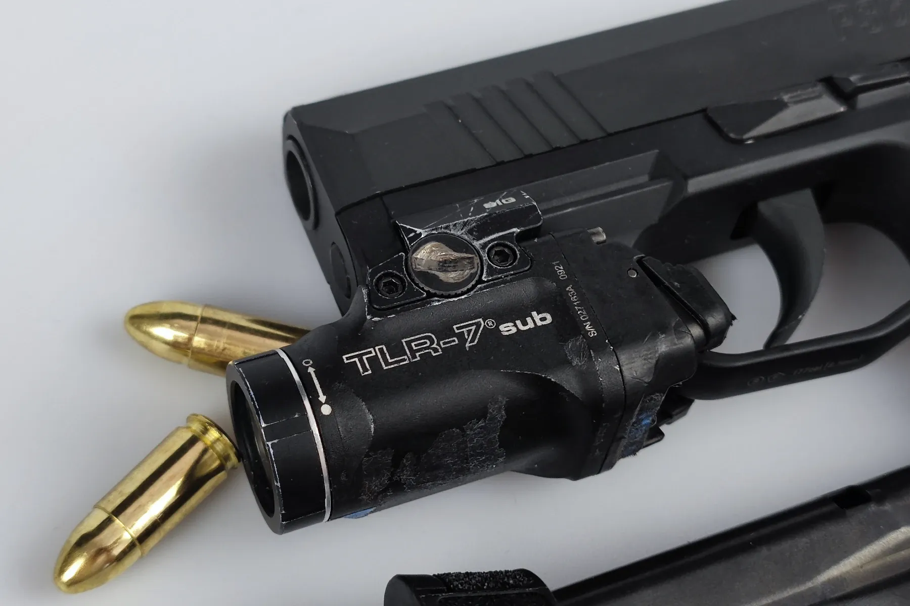 Closeup of Streamlight TLR-7 Sub