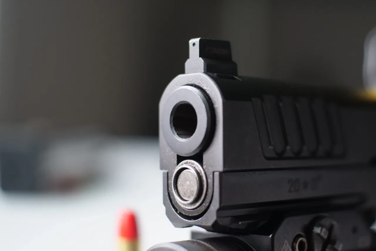 Night Sights on a Staccato Night Sights on a Staccato
