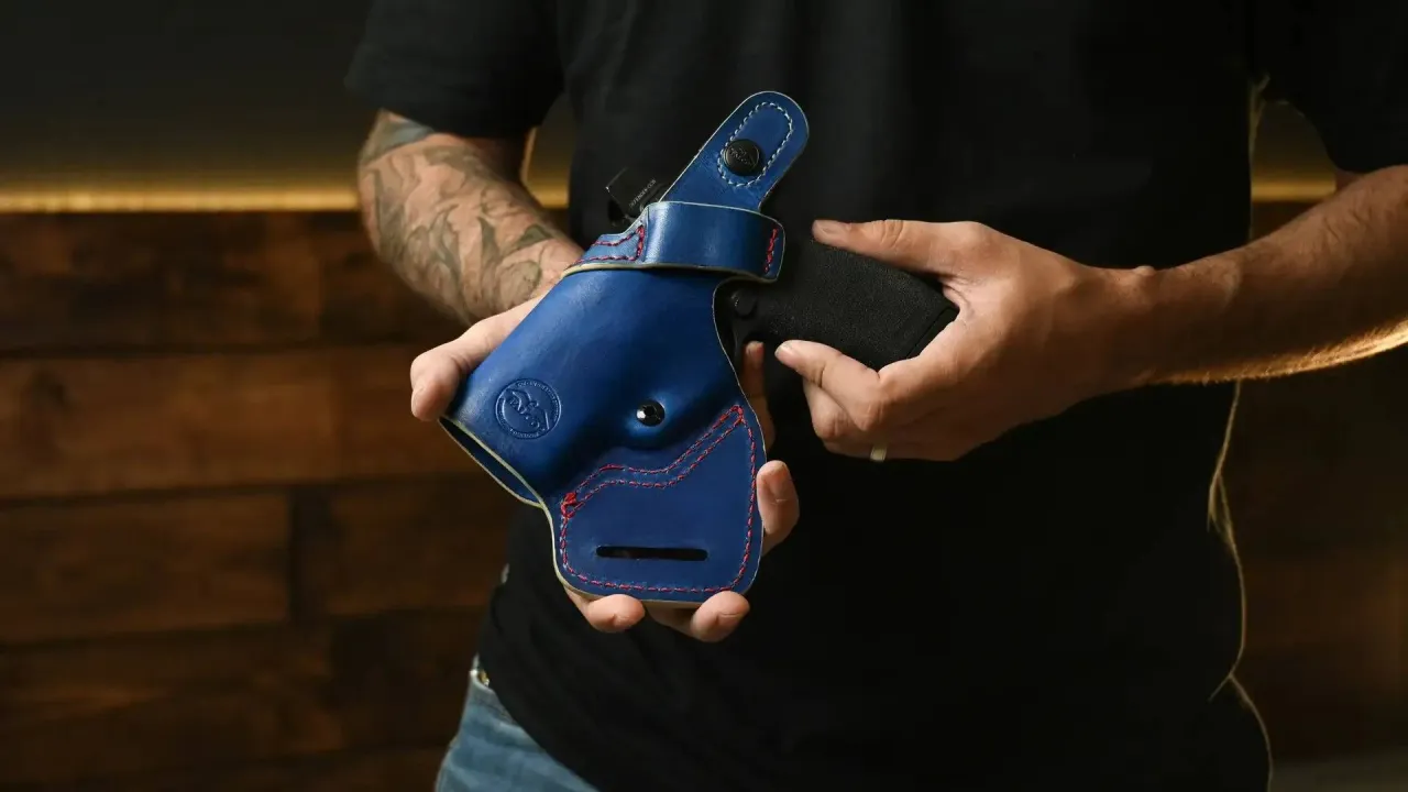 Backside of The C140 SOB Holster