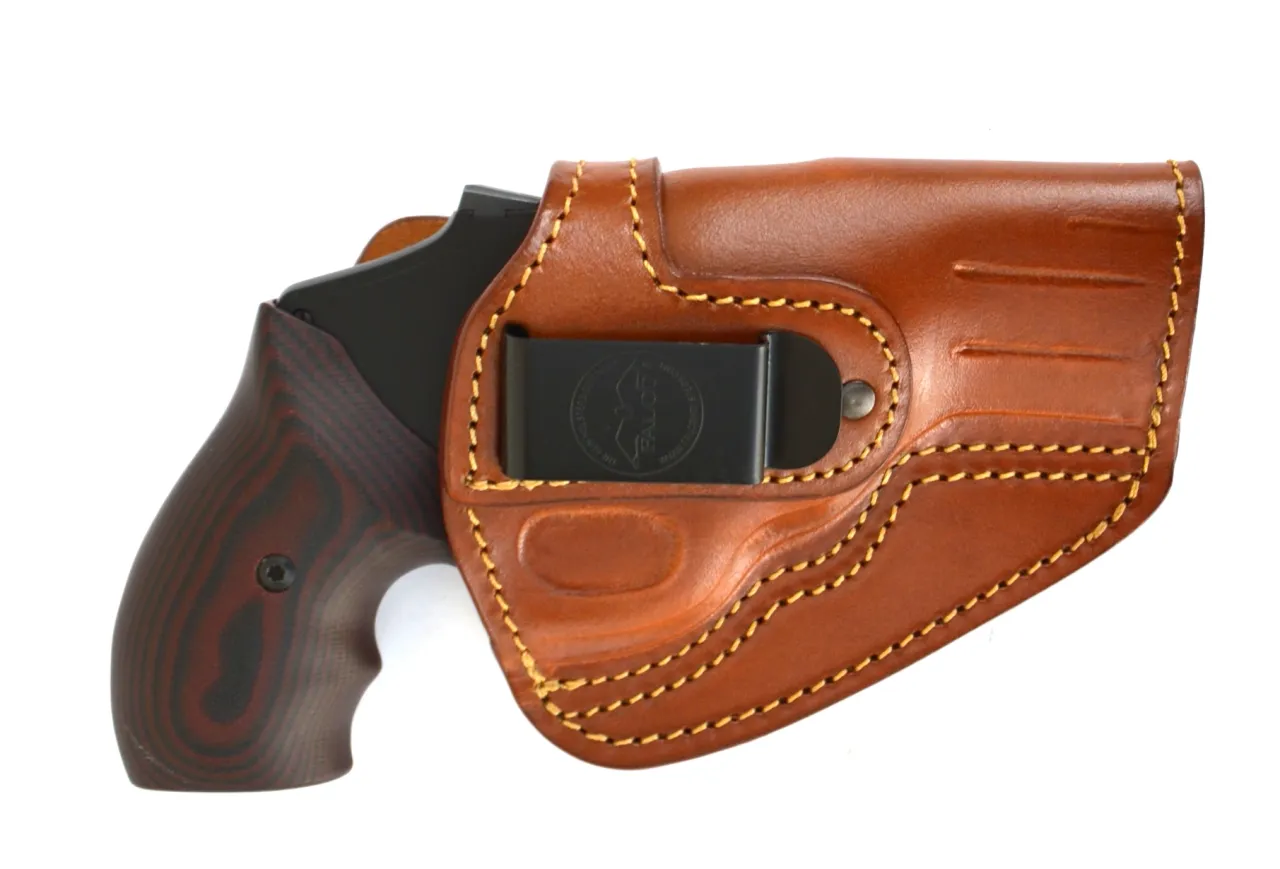 A634 Leather IWB holster for revolvers