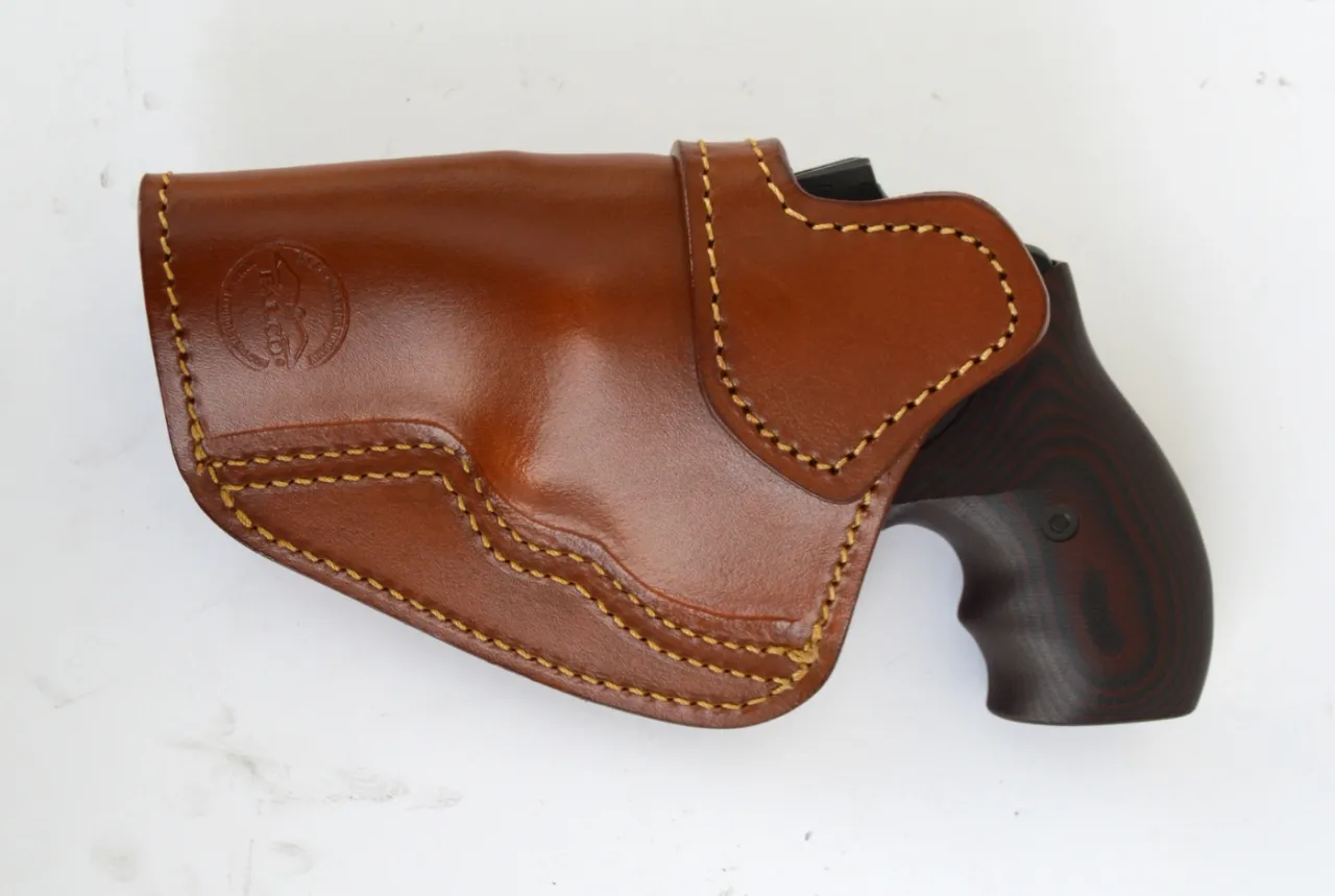 A634 Langdon - Timeless Open-Top IWB Leather Holster