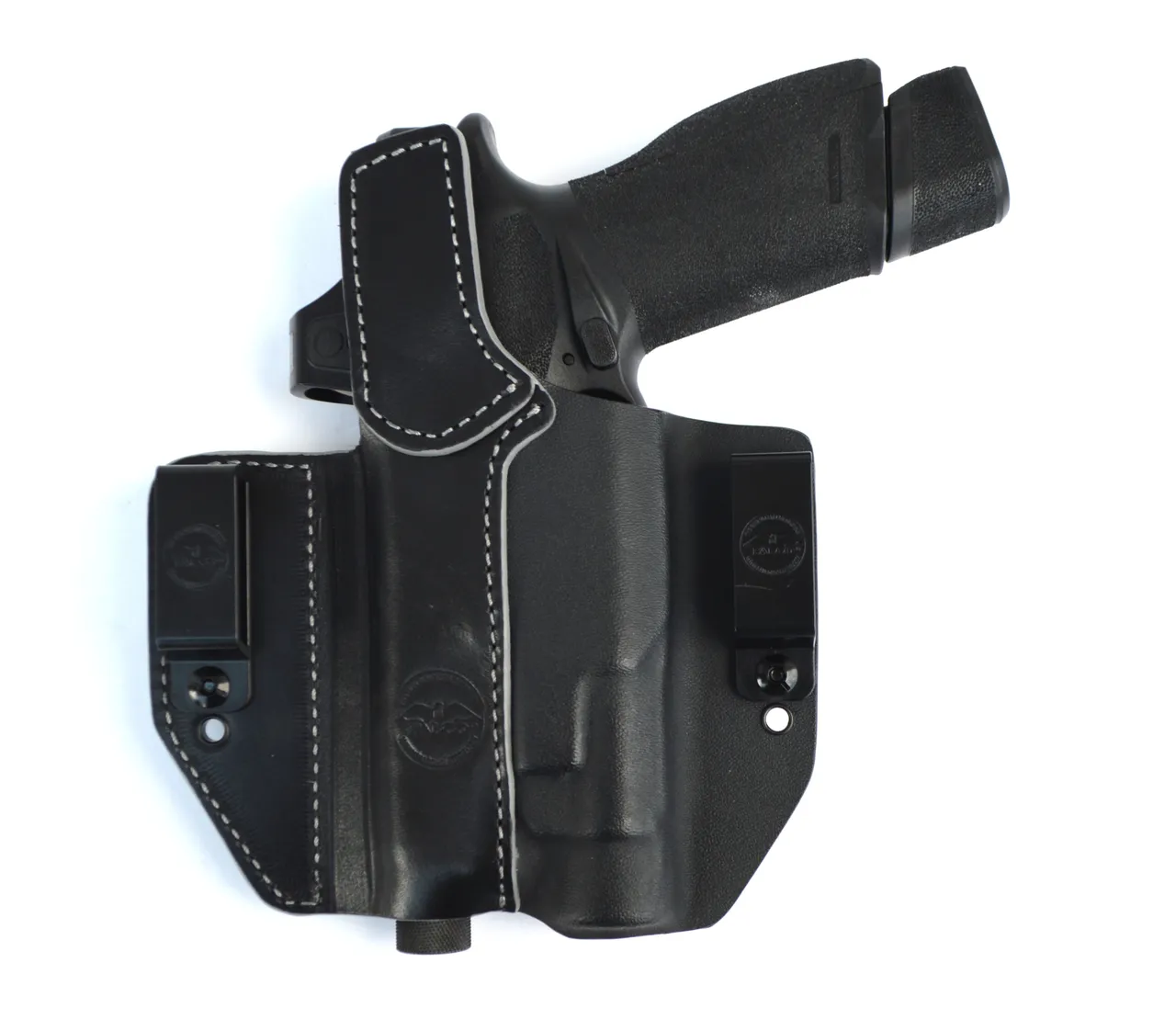 C915 L TalonGuard Light Bearing Pancake Hybrid OWB Holster
