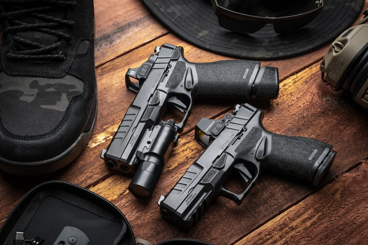 Springfield offers both full size and compact frame sizes in the Echelon