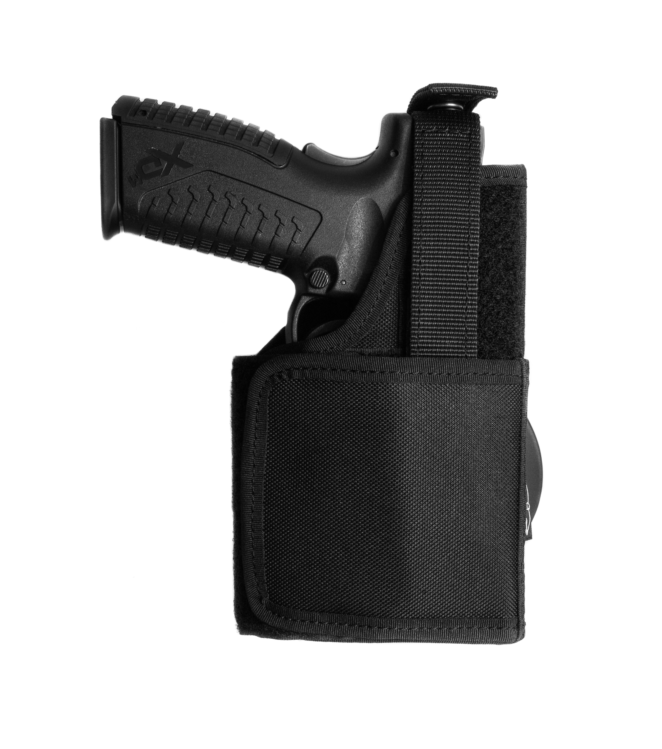 Narabar more and more Bull Universal Nylon Holster with Paddle for Gun with Laser/Light | Falco