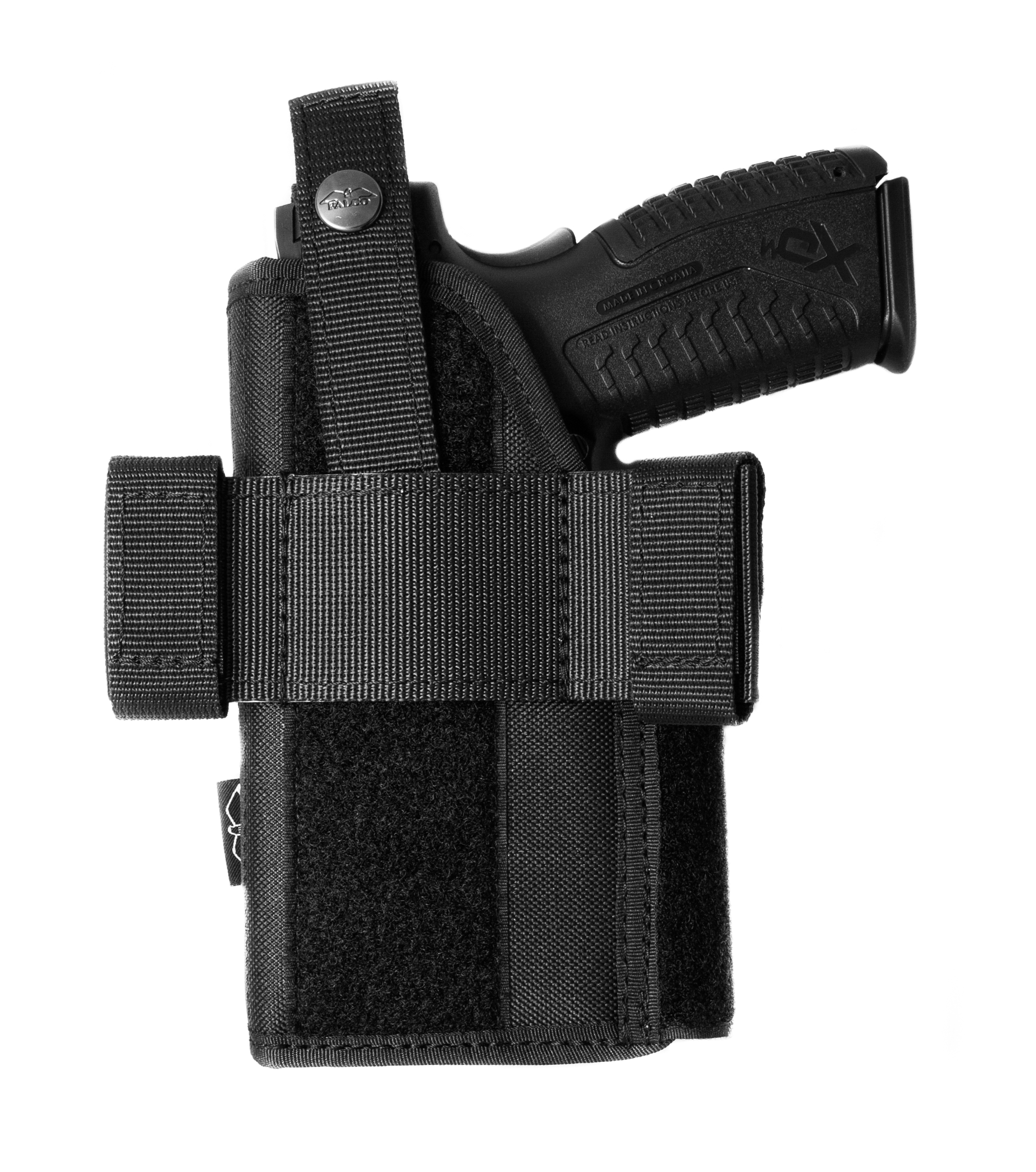 .40 S&W with Laser Nylon Belt or Clip on Gun Holster for Browning Hi-Power 9mm 