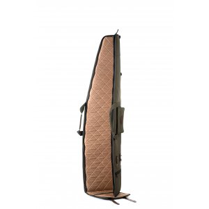 Hunting rifle case with thermo / night vision with easy access flap