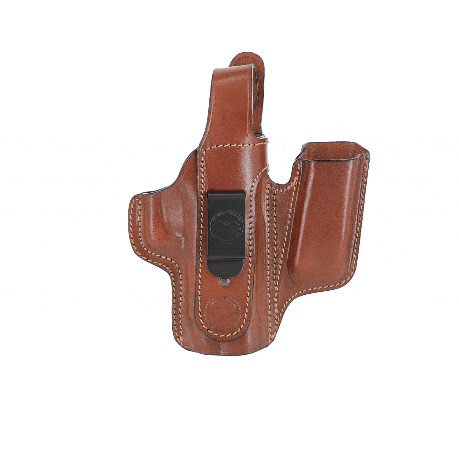 Modern leather holster PSM Holster with clasp Leather Case for spare magazine 