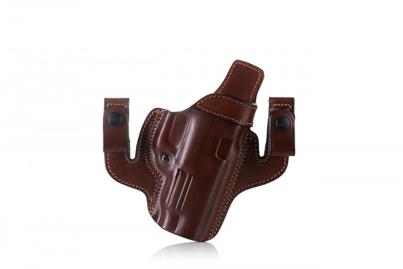 OWB Leather holster for Glock 43 Falco Holsters IWB 
