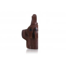 IWB concealed leather holster with thumb break