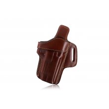 Open top leather OWB holster