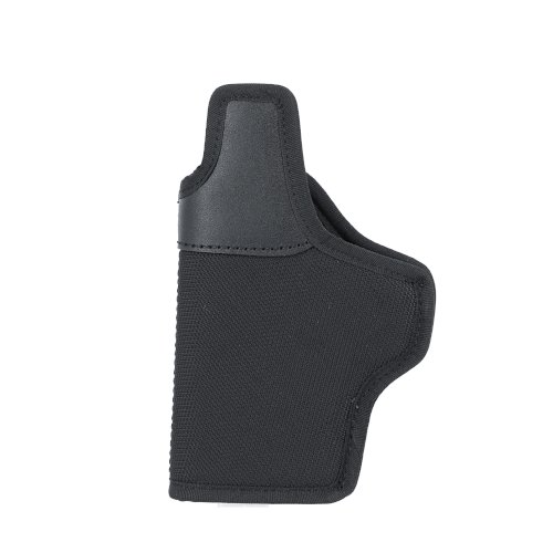 Variable IWB concealed open top nylon holster with adjustable belt clip