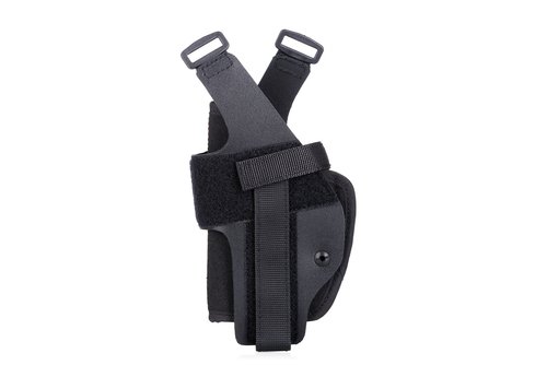 Vertical nylon roto-shoulder holster