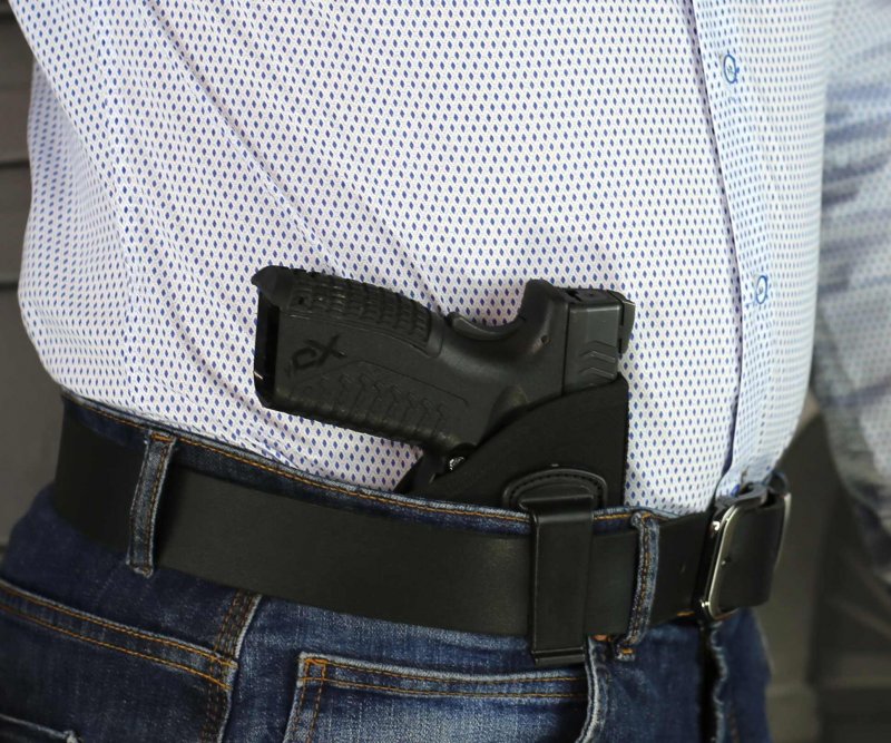 Nylon holster for concealed carry