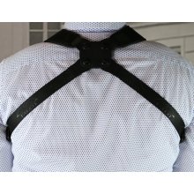 Cross Shoulder Harness with Elasticated Side