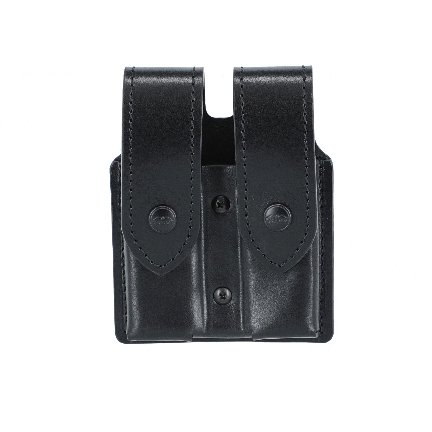 Duty double magazine leather pouch