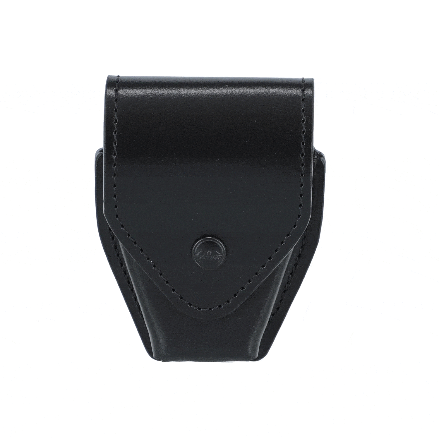 Duty leather handcuffs pouch