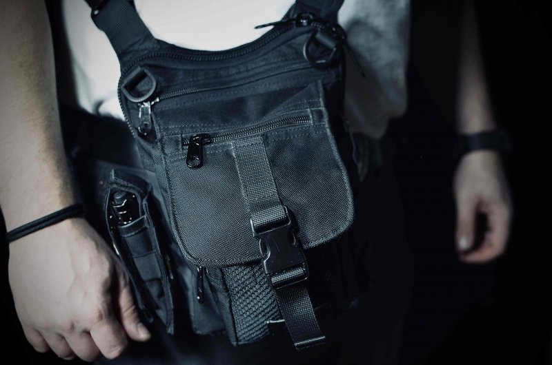 Large tactical concealed gun bag