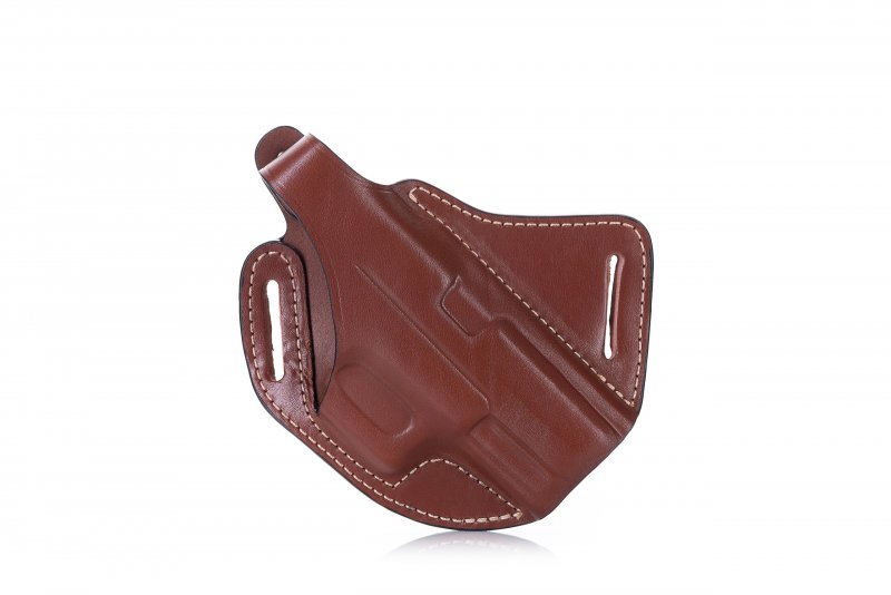 Timeless leather holster for cross-draw | Falco