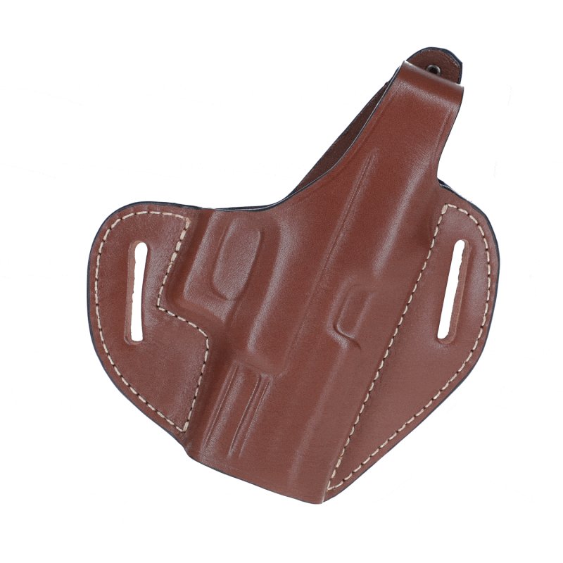 Timeless OWB leather holster with thumb-break