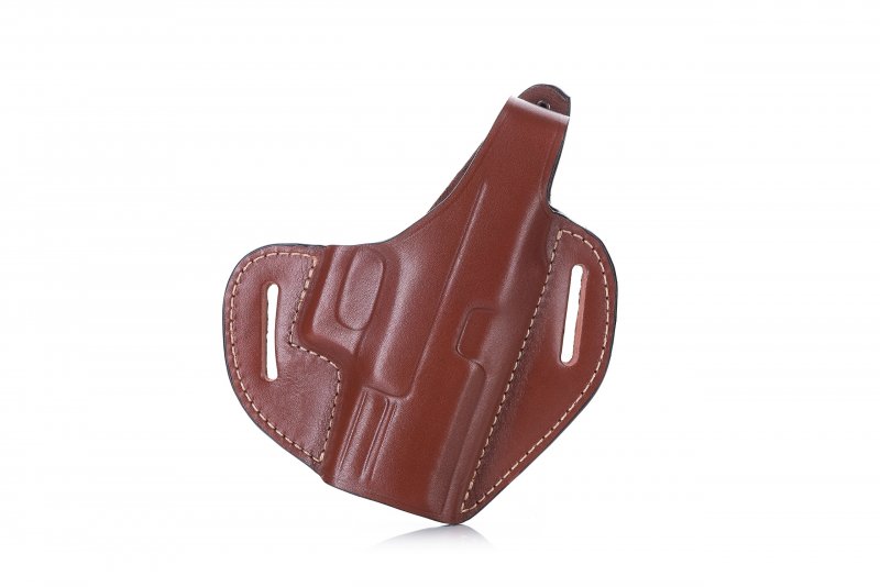 Timeless OWB leather holster with thumb-break