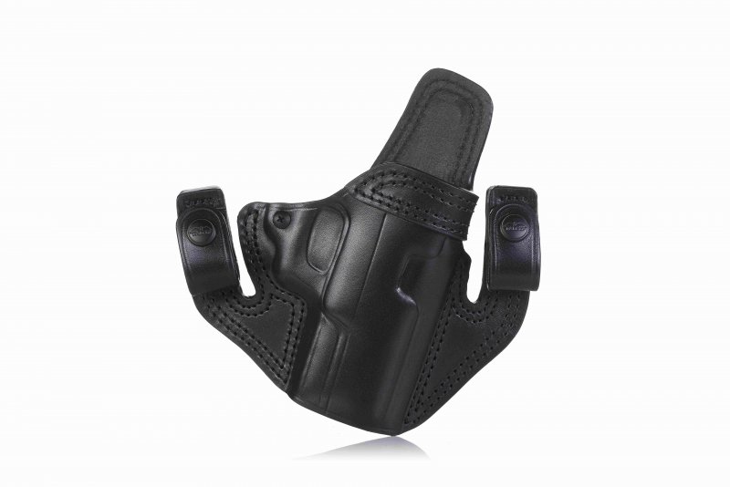 Timeless IWB/OWB leather holster with snaps