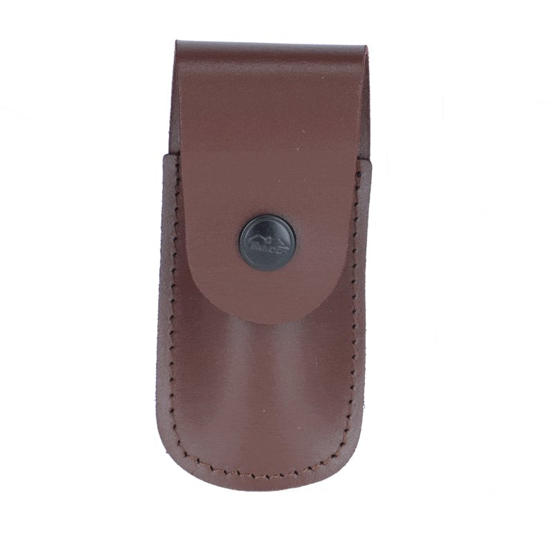 Basic Leather OWB Knife & Tool Holster with Snap Closure