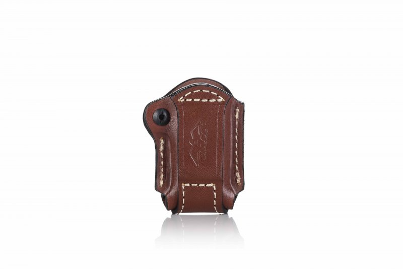 Classic Leather OWB Knife & Tool Holster with Adjustable Retention