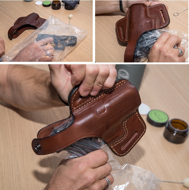 Leather holster C106 Shikra