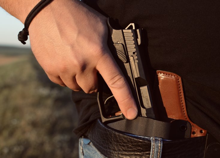 Details about   Left Hand Concealed Ultimate Belly Waist Band Holster Carry Gun Pistol Revolver