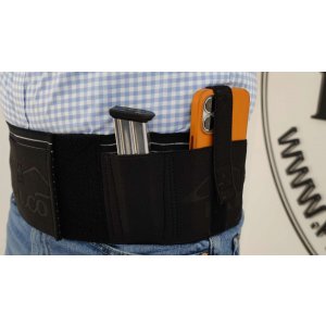 Kydex Reinforced Belly Band with Light