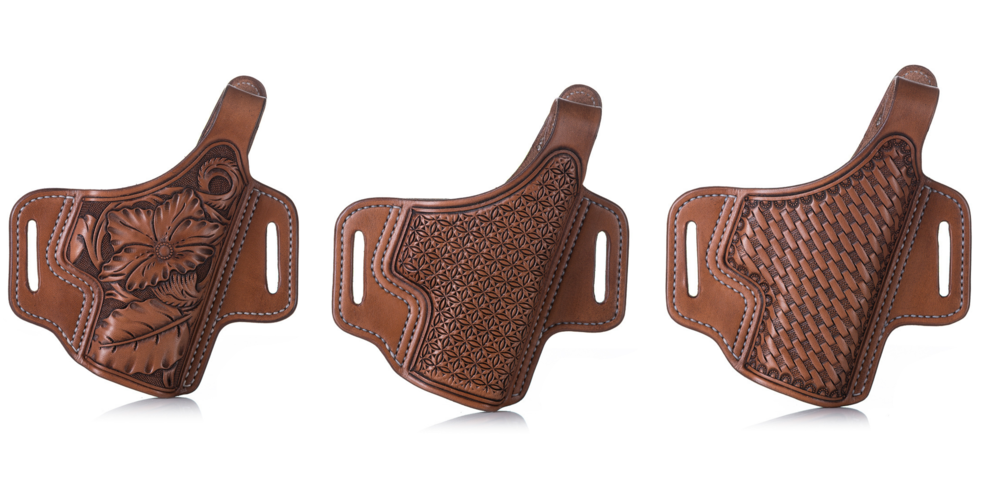 Pattern Lock Leather OWB holster