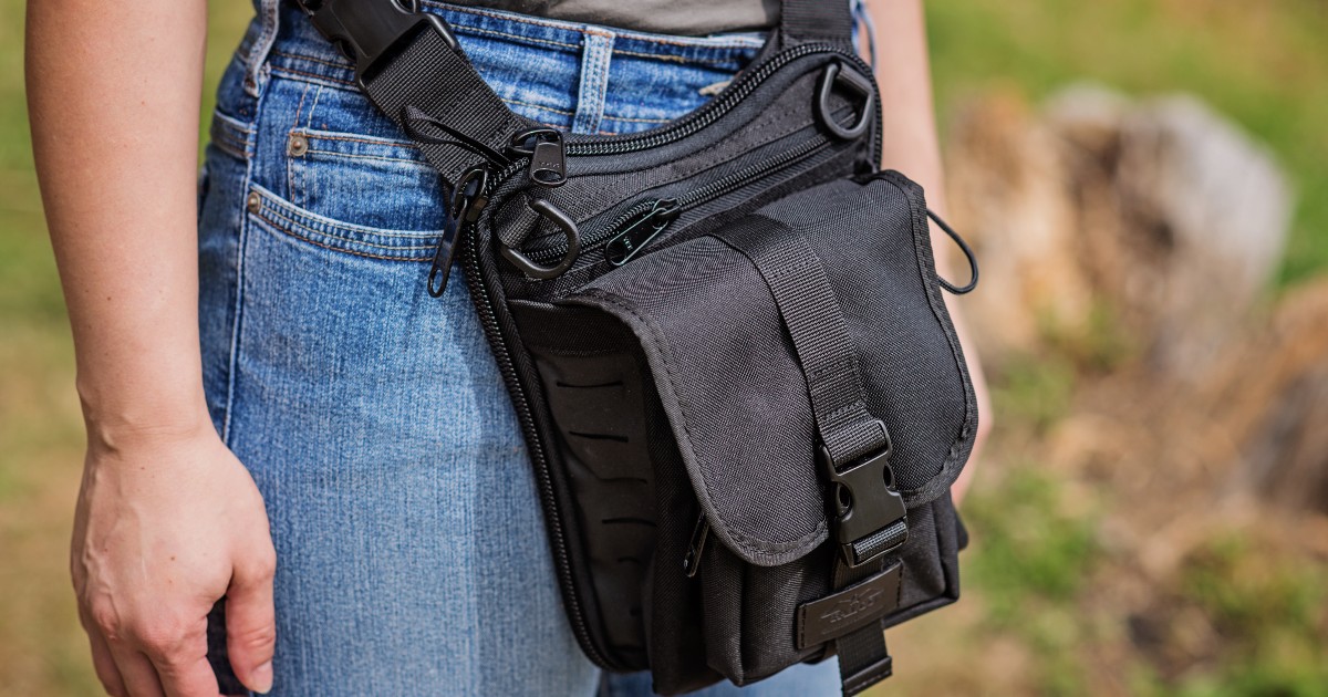 NcSTAR BWB001 Concealed Carry Braided Shoulder Bag Black for sale online 