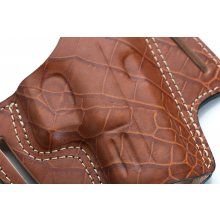 Exotic Pattern Leather OWB Pancake Holster