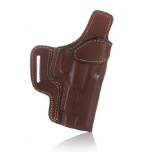 Stable OWB open top leather holster
