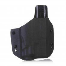 COMPACT PANCAKE OWB KYDEX HOLSTER FOR GUN WITH LIGHT
