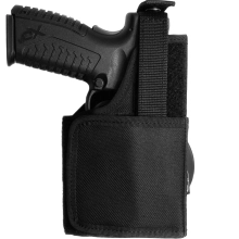 Universal Nylon Holster with Paddle for Gun with LaserLight