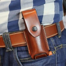 Single Magazine OWB Leather Pouch